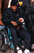 Tupac nach dem Attentat 1994